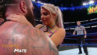 Braun Strowman _ Alexa Bliss Vs Miz _ Asuka 25/03/2018 - WWE.