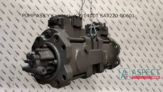 Hydraulic Pump assembly Kawasaki SA7220-00601 #kawasaki #pump