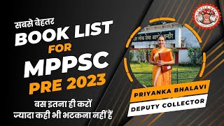 "Ultimate MPPSC Prelims 2023 Booklist by DC Priyanka Bhalavi: Your Path to Success!"