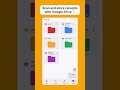 Scan documents with the Google Drive app to keep your receipts organized 🗂️ #Shorts