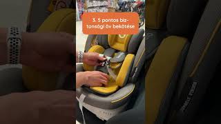 Lionelo Bastiaan gyerekülés bekötése 2 éves korig 5 lépésben #gyerekülés #lionelo #isofix #toptether