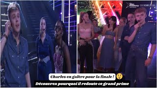 Star Academy : Charles en galère pour la finale ! Découvrez pourquoi il redoute ce grand prime