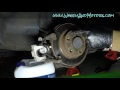 How to remove, replace ABS sensor rear VW Golf Mk4, wheel speed sensor