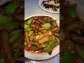 东北小饭馆 花了六十四块钱点了三荤三素六个菜 streetfood food 美食 街头小吃