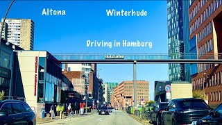 Driving in Hamburg *[Altona ➡️ Winterhude]*