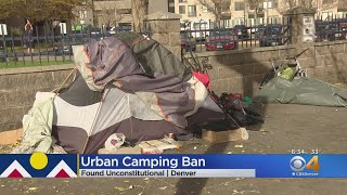 Denver Plans To Fight Judge's Ruling On Urban Camping Ban