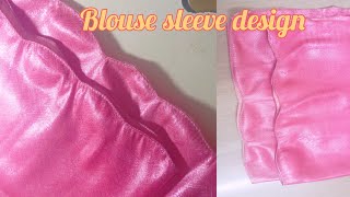 simple and easy sleeve design / simple method cap sleeve stitching / sleeve designs #blousesleeves