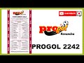 PROGOL REVANCHA 2242