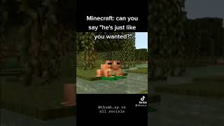 Will forever be sad😢😭 #minecraft #thumb_sp #tiktok #mc #frog #minecraftfrog