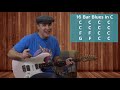 16 bar blues guitar for beginners