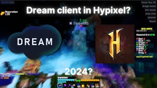 BYPASSING Hypixel's ANTICHEAT with Dream client in 2024 (a small montage)