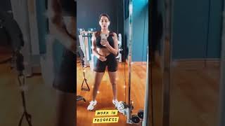 Gym bodybuilding motivation videos Nora fatehi attitude status #shorts #norafatehi #nora #gym