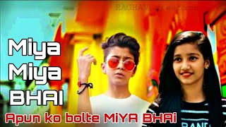 MIYA BHAI HYDERABADI RAP SONG - RUHAAN ARSHAD  | RAHUL Aryan AMRITA NEW video 2019 |