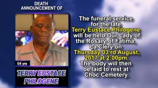 Terry Eustace Philogence short 1