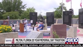 Milton community honors fallen heroes with annual Memorial Day service
