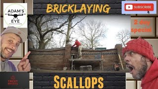 bricklaying scallops