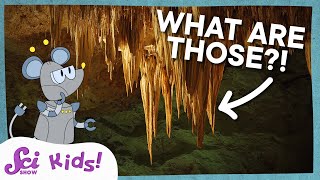 What are Stalactites and Stalagmites? | Let's Explore Caves! | SciShow Kids