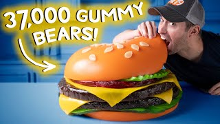 We Made the World's Largest Gummy Burger • This Could Be Awesome #16