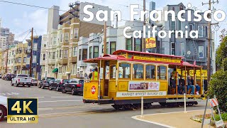San Francisco California 🇺🇸 4K Walking Tour