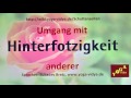 Hinterfotzigkeit