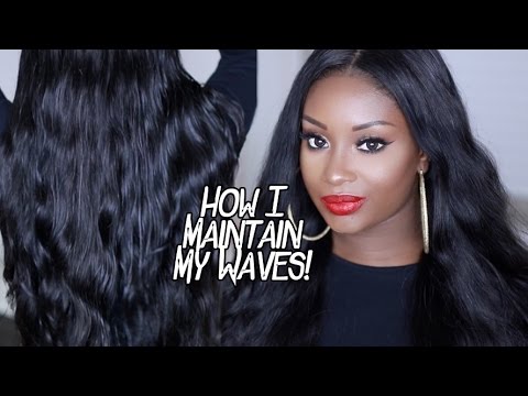 How I Maintain My Waves | Elfin Brazilian Body Wave | Makeupd0ll How I Maintain My Waves | Elfin Brazilian Body Wave | Makeupd0ll