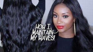 How I Maintain My Waves | Elfin Brazilian Body Wave | Makeupd0ll