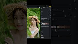 树林拍照人脸发黄怎么办？3秒解决 #photoshop #portraitphotography #beautytips  #photography #ai修图