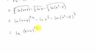 Condensing Logarithms