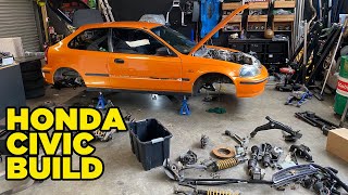 Our Honda Civic Build *DISRESPECTED CIVIC* (EP2)