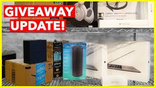 GIVEAWAY ANNOUNCEMENT!! (Watch to see if YOU won)