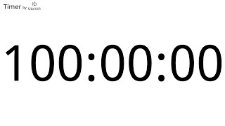 100 Hour Countdown Timer