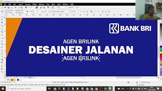 TUTORIAL DESAIN BANNER AGEN BRILINK | tutorial corel draw x7 membuat banner