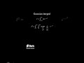 solving gaussian integral in seconds