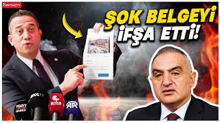 Ali Mahir Başarır Bakan Ersoy'u zora sokacak belgeyi ifşa etti! \