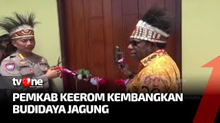 Pemkab Keerom \u0026 Polri Resmikan Fasilitas Budidaya Jagung | Kabar Utama tvOne