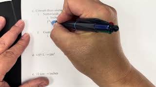 Video Key: Conversion Practice #2