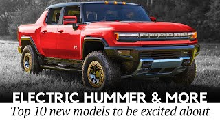 All-Electric GMC Hummer Truck and 10 Other EVs to be Excited About in 2021