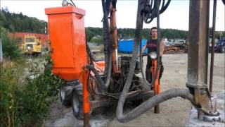 Tamrock Commando 100E Test drilling