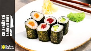 Sushi – Maki sushi - Roman Paulus - Kulinářská Akademie Lidlu