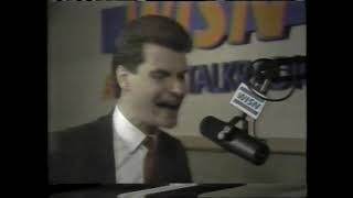 1991 WISN AM Radio Mark Belling Standing Up for Milwaukee Radio Talk Show Commercial