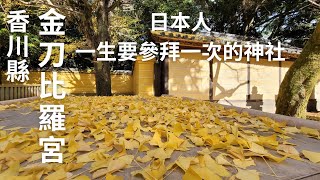 【楓遊《瘋遊》日本四國/金刀比羅宮】日本人號稱「一生要參拜一次的神社」廣受大家喜愛。漫長的1368石階梯參道非常著名。