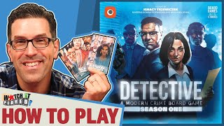 Detective: Season One - How To Play