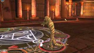 Wizard101: "Tempest" spell Quest line. (Storm's level 28 spell)