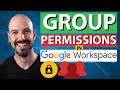 How to Create One Email for a Group | Google Workspace Group Permissions