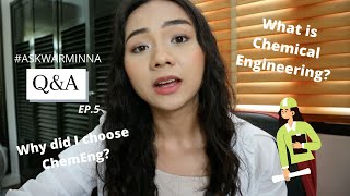 Q\u0026A EP.5 วิศวะเคมีคืออะไร? What is chemical engineering? | #ASKWARMINNA