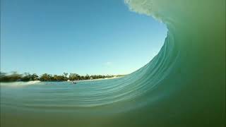 Bodyboarding with Ben Player at Surf Lakes