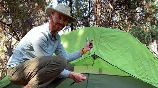 Nemo Hornet 1P Tent Review from the JMT