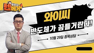 반도체가 꿈틀거린다! 버티고 수익보자! 와이씨(231140)│김선윤 전문가