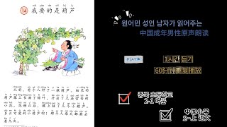 [1Hour Loop] 중국 초2-1 (원어민 남성 ver.) - 我要的是葫芦