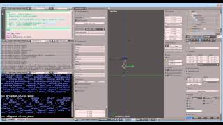 Blender 2.5 Scripting -Part #1: Writing Python Script for Bird Leg IK